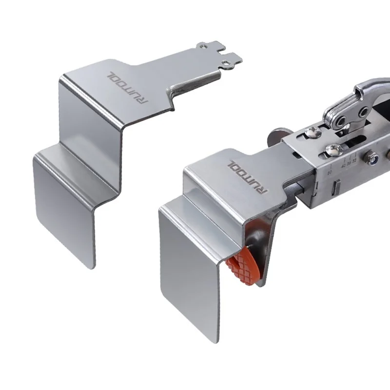 RUITOOL Stainless Steel Adjustable Drawer Installation Clamp 21-50mm Thickness Range Woodworking Tool for Cabinet