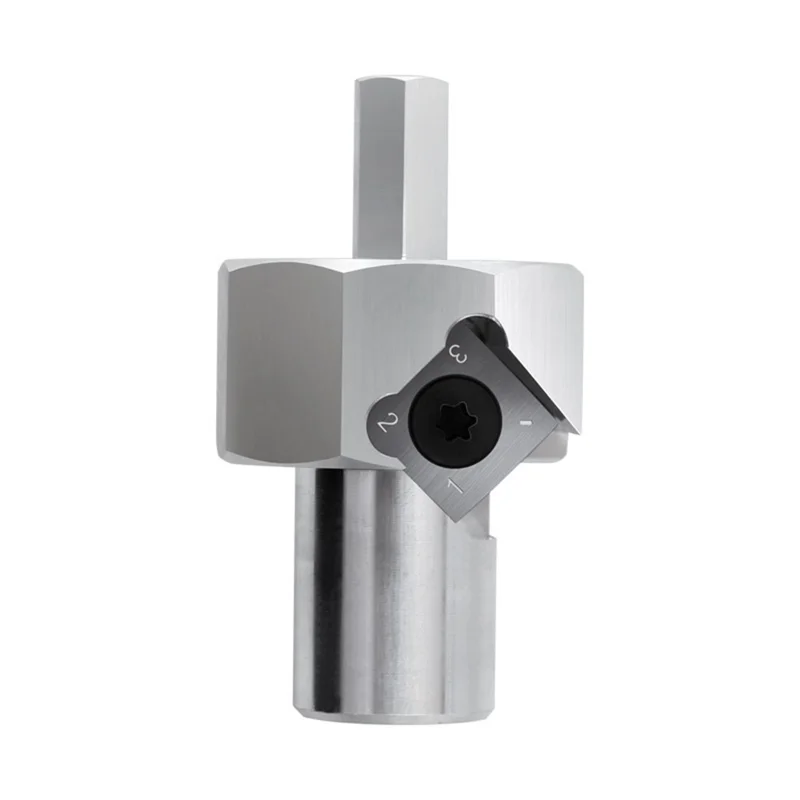 RUITOOL Aluminum Alloy Vertical Drilling Positioning Tool Kit Hole Saw Chamfering Woodworking Tool Set - 20mm Hole  /  Long Drill Bit
