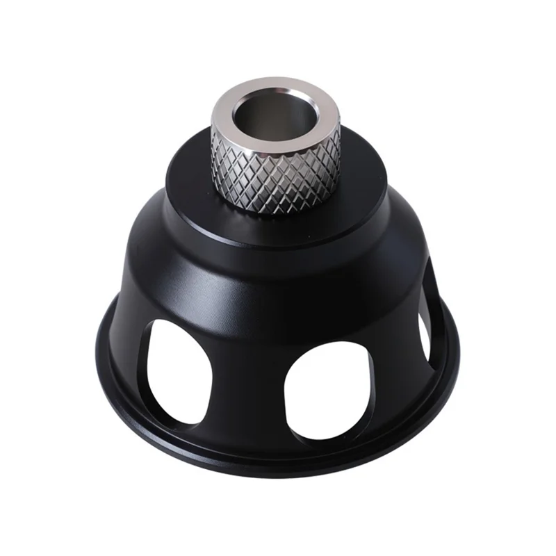 RUITOOL Aluminum Alloy Vertical Drilling Positioning Tool Kit Hole Saw Chamfering Woodworking Tool Set - 19mm Hole  /  Short Drill Bit