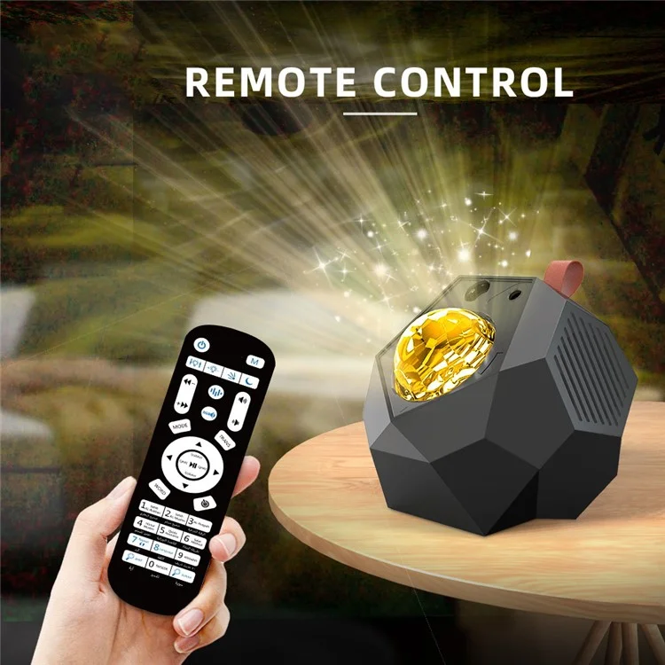 EQUANTU SQ959 Portable Starry Sky Projection Lamp Quran Bluetooth-compatible Speaker Music Player
