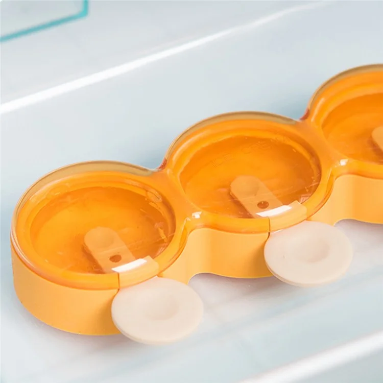 DIY Silicone Doughnut Shaped Ice Cream Mold Dessert Freezer Fruit Juice Milk Pop Ice Cube Mold with Sticks (without FDA Certificate, BPA Free) - Roxo