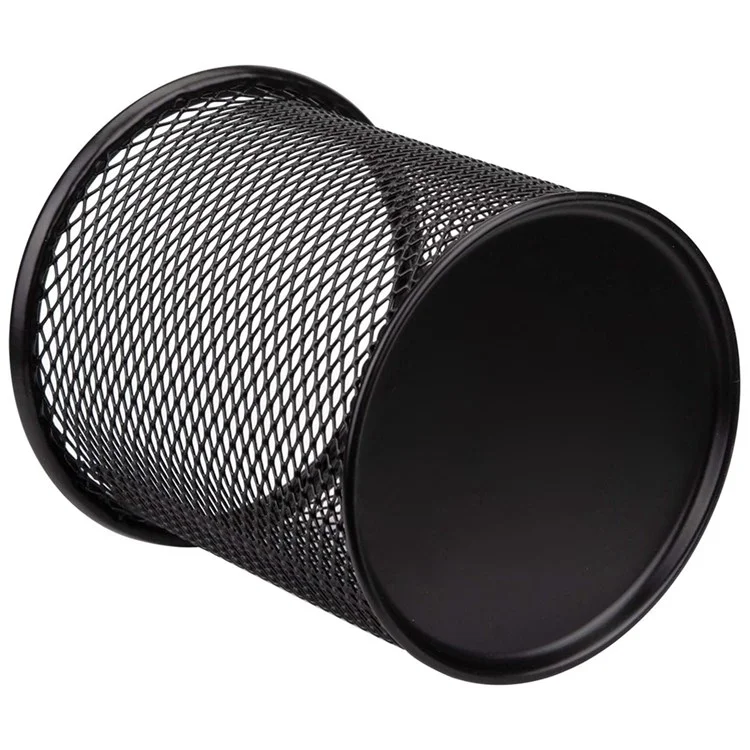 Pencil Holder Metal Pencil Cup Mesh Makeup Brush Pen Organizer for Home, Office and School