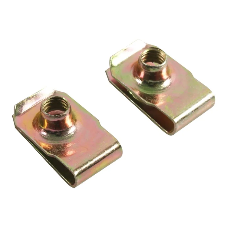 A7506 60PCS M4 M5 M6 M8 Couleur Zinc Tension Rose-nut Kit D'assortiment de Machines à Sous Avec Boîte en Plastique