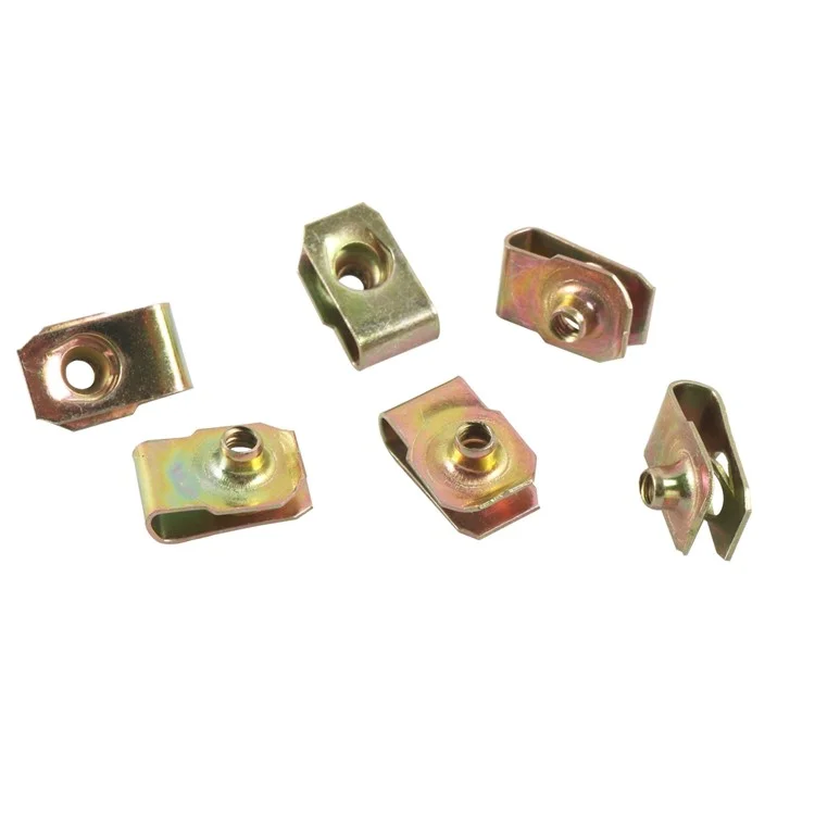 A7507 100pcs M4 M5 M6 M8 B-nuss Farbe Zinkspannung Schedschrauben Autoanschlusswerkzeuge Sortiments-kit Mit Kunststoffbox