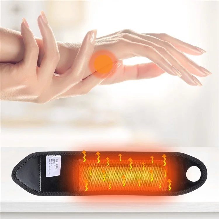 Babutenlo 102206 Elektrisches Heizhandgelenkband Mit Wormwood Bag Sport Fitness Wrister Verlängerbare Hand -handgelenkschutz Heizung Braken