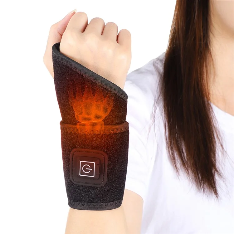 Babutenlo 102206 Elektrisches Heizhandgelenkband Mit Wormwood Bag Sport Fitness Wrister Verlängerbare Hand -handgelenkschutz Heizung Braken