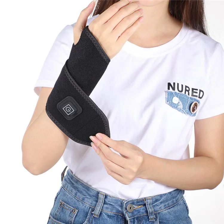 Babutenlo 102206 Elektrisches Heizhandgelenkband Mit Wormwood Bag Sport Fitness Wrister Verlängerbare Hand -handgelenkschutz Heizung Braken