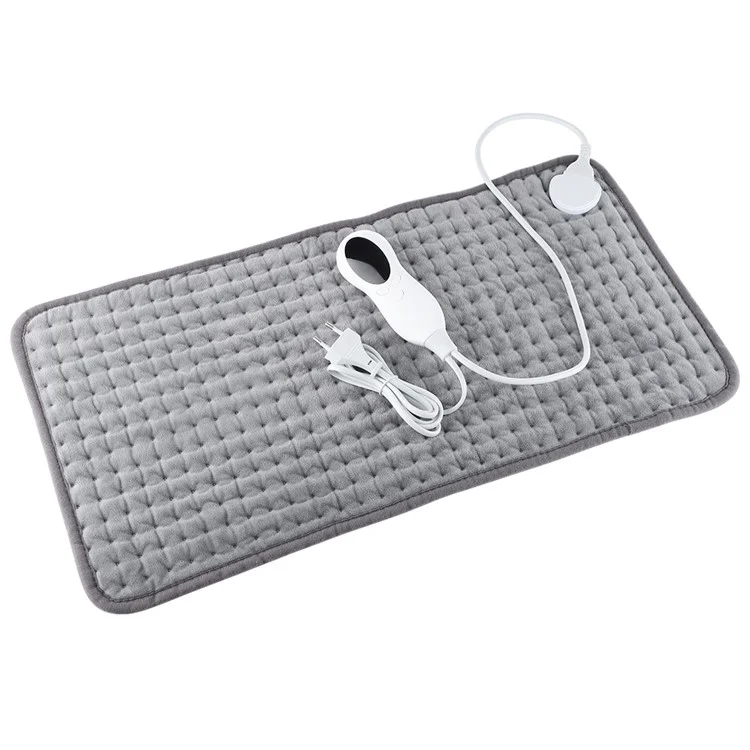 110V-240V Electric Heating Pad for Abdomen Waist Back Pain Relief 3 Timer 10 Heat Levels 12x24 inch Washable Physiotherapy Heat Pad - US Plug