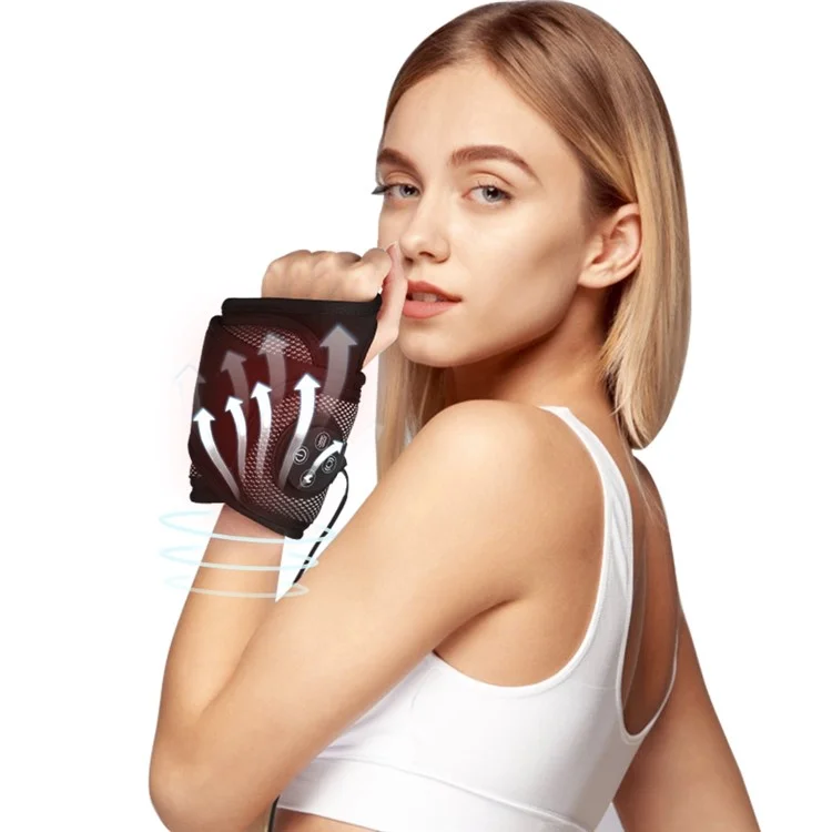 Braçadeira Inteligente KY-1042 Massageador de Pulso Tratamentos de Relaxamento Compressão de Mão Massageador de Ar Quente Compress Braçadeira de Aquecimento de Pulso Massageador