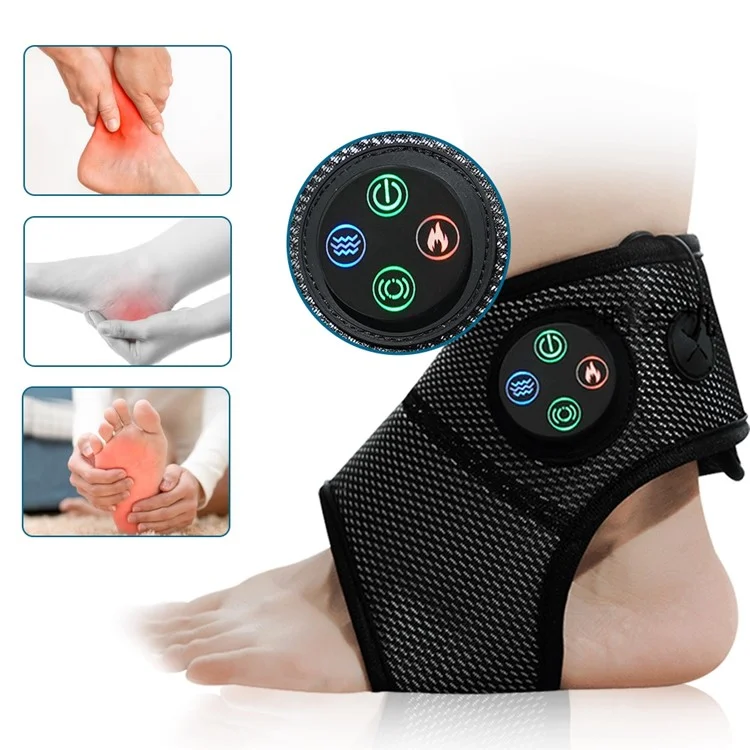 KY-1051 Smart Massaggio Caviglia Massaggiatore Compressione Tutore Caviglia Piede Massaggio Elettrico Vibrazione Caldo Compressione Riscaldamento Tutore Massaggio Caviglia