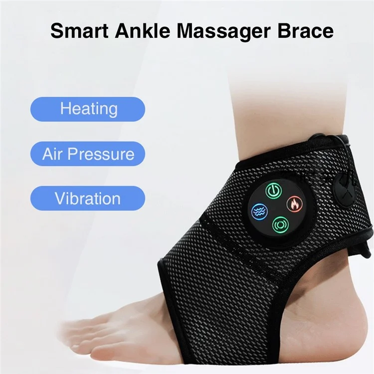 KY-1051 Smart Massaggio Caviglia Massaggiatore Compressione Tutore Caviglia Piede Massaggio Elettrico Vibrazione Caldo Compressione Riscaldamento Tutore Massaggio Caviglia