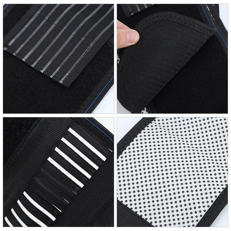 20 Magnets Self-heating Waist Brace Support Pain Relief Tourmaline Magnetic Therapy Lumbar Support Belt - L
