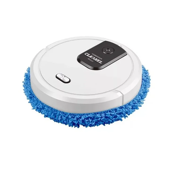 K555 Mop Cleaner Rechargeable Intelligent Sweep Vacuum Cleaner Humidifying Spray Robot Cleaner - White