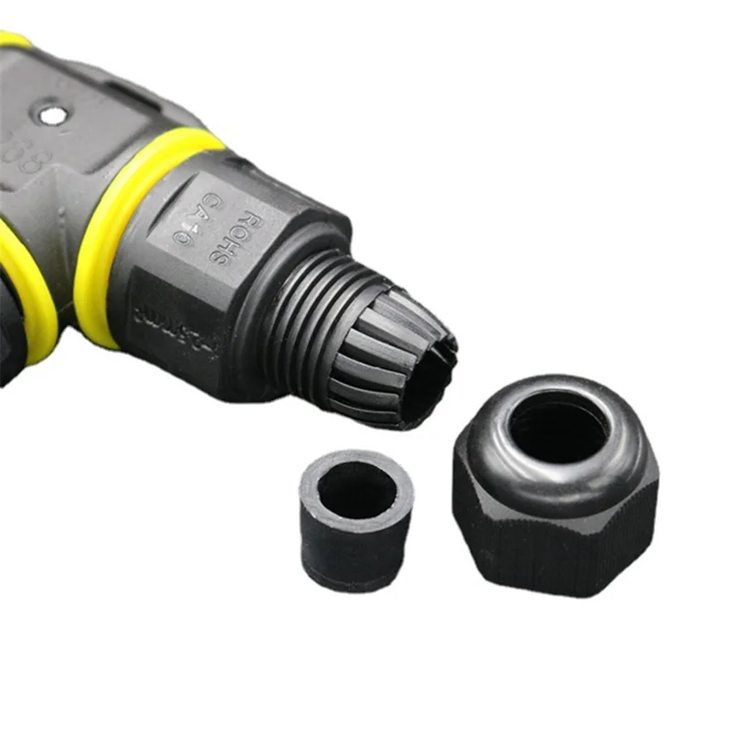 XYT21 IP68 Waterproof 3 Cores T-type Cable Connector Outdoor Wire Lighting Connector