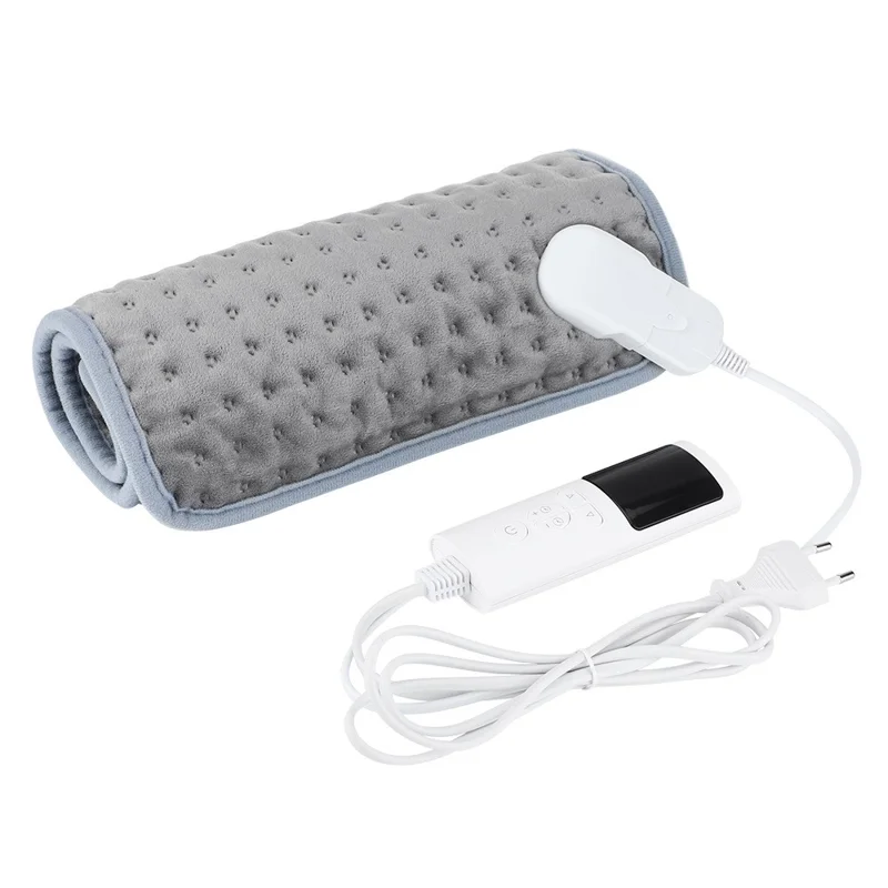 HAILICARE Electric Heating Pad 9 Gear Temperature Adjustment Body Heated Mat Winter Warmer Cushion with 4 Gear Timing - US Plug