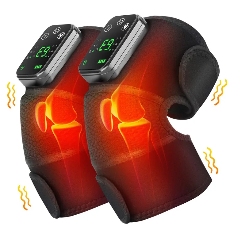 HAILICARE 1 Pair Winter Electric Heating Knee Vibration Massager Knee / Elbow / Shoulder Physiotherapy Instrument (CE / ROHS / FCC Certified)