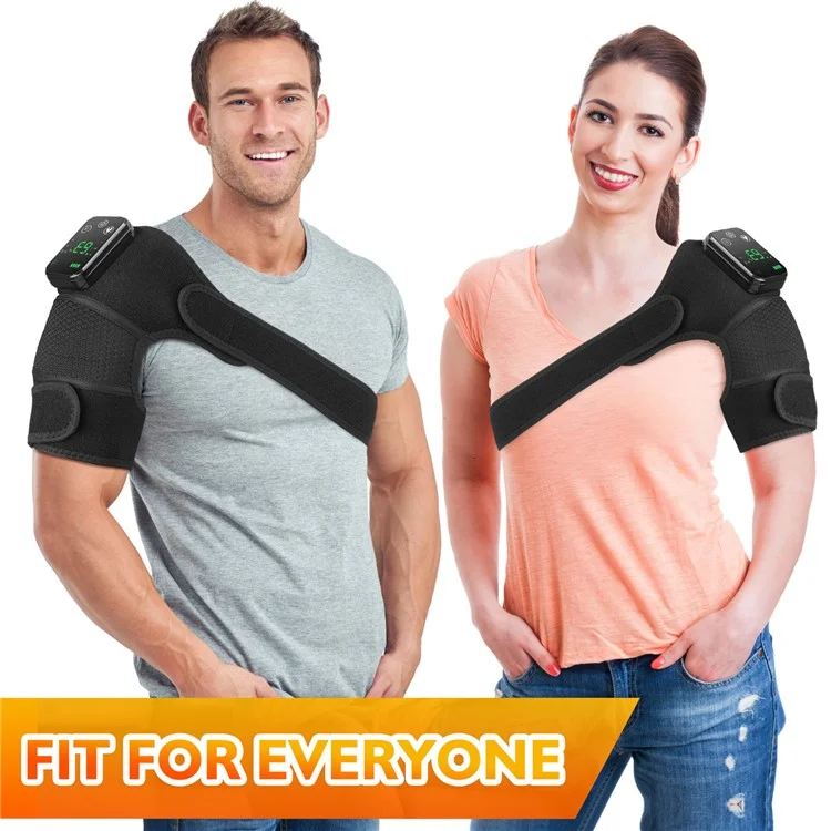 HAILICARE 1 Pair Winter Electric Heating Knee Vibration Massager Knee / Elbow / Shoulder Physiotherapy Instrument (CE / ROHS / FCC Certified)