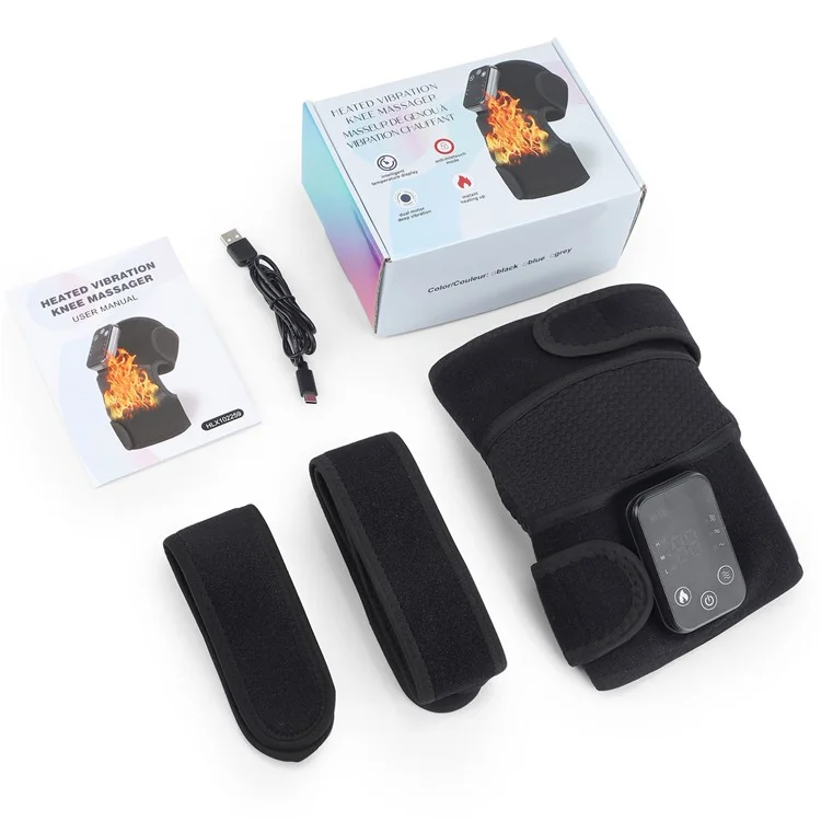 HAILICARE 1Pc Electric Heating Knee Massager Knee / Elbow / Shoulder Hot Compress Physiotherapy Instrument (CE / ROHS / FCC Certified)