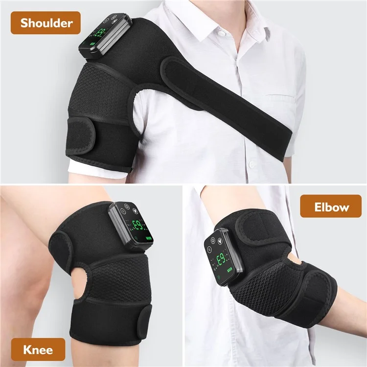 HAILICARE 1Pc Electric Heating Knee Massager Knee / Elbow / Shoulder Hot Compress Physiotherapy Instrument (CE / ROHS / FCC Certified)
