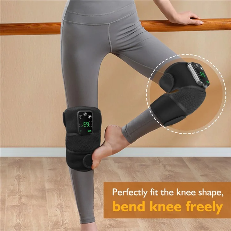 HAILICARE 1Pc Electric Heating Knee Massager Knee / Elbow / Shoulder Hot Compress Physiotherapy Instrument (CE / ROHS / FCC Certified)