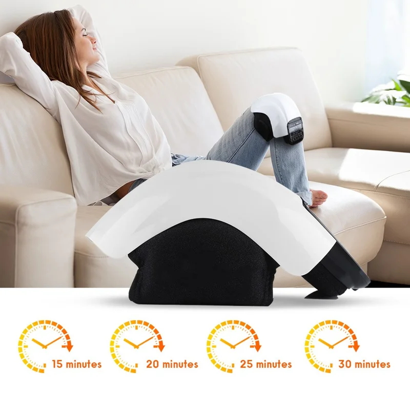 LCD Smart Heating Knee Massager Red Light Physiotherapy Pressure Massager Elbow Knee Electric Warmer