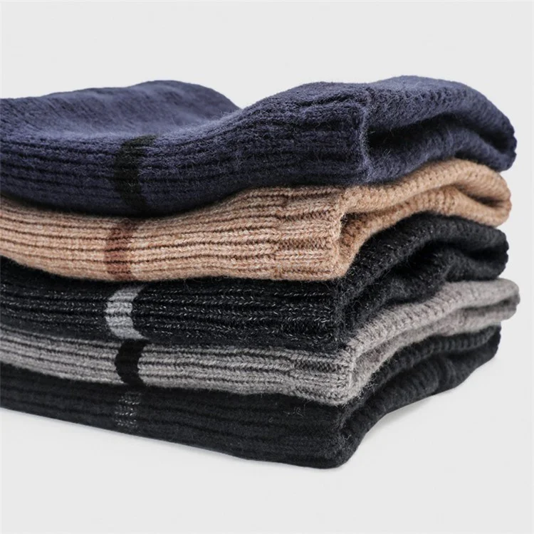 Winter Neck Gaiter Splicing Fleece Neck Warmer Knitted Face Mask for Motorcycle Running Cycling - Light Grey+Black