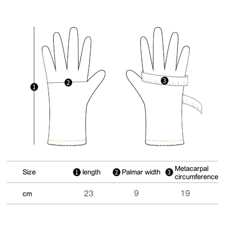 GOLOVEJOY DY48 One Pair Grid Pattern Thermal Hand Warmer Cycling Gloves with Flip Thumb Cover to Touch Phone Screen - Grey