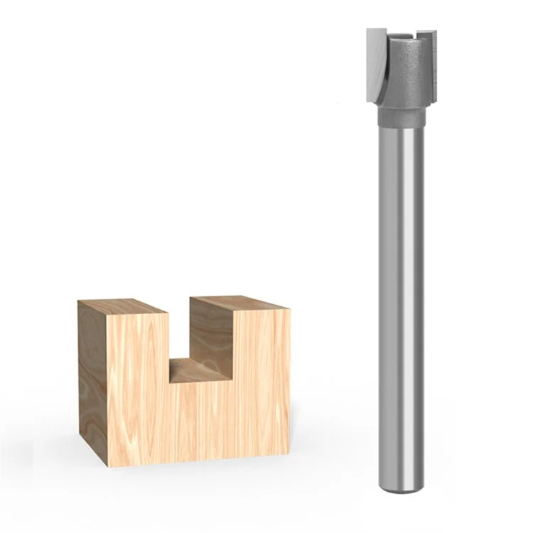 Utensile da taglio per fresatura in legno con gambo da 8mm, in lega di acciaio al tungsteno