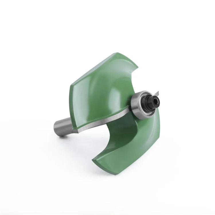 MC02040GN 3PCS Green Tungsten Steel Alloy 8mm Schaft Holzbearbeitungsfräser