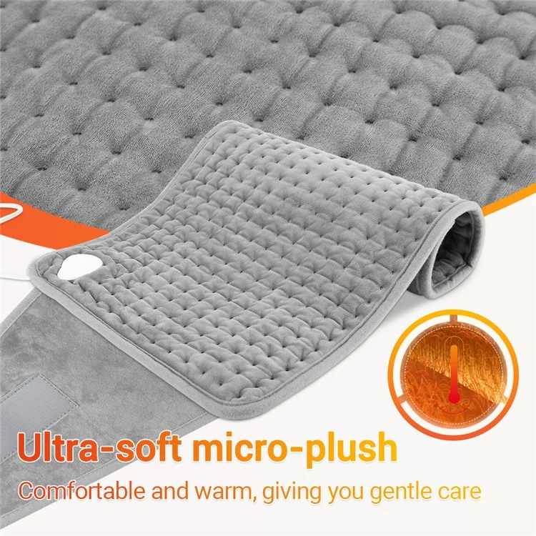 Fluff Heating Pad Cushion Waist Heated Wrap Belt for Back Pain, Women Period Cramps - US Plug