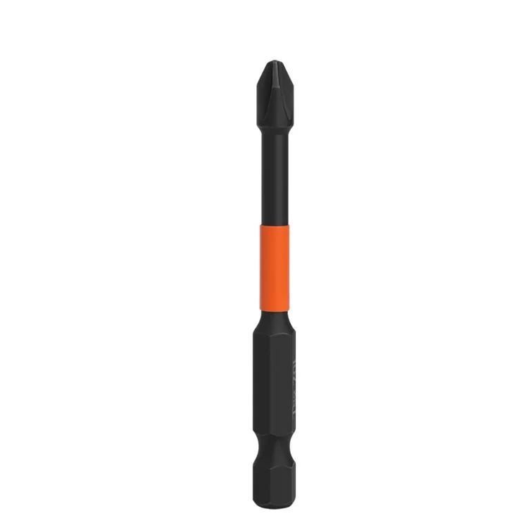 S2 Stahlschraubendrehersatz 6,35 mm magnetischer Bithalter-Griff mit 6 PH2-Bits