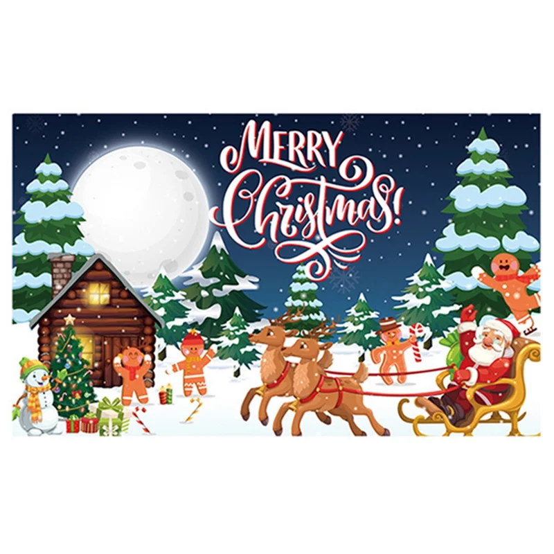 SDBJ2 110x180cm Christmas Photography Backdrop Portrait Background Party Decor - SDBJ2-02