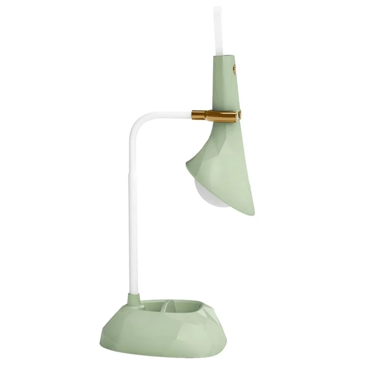 GIVELONG Diamonds Shape Night Light Button Control Portable Desktop Lamp with Strap - Vert