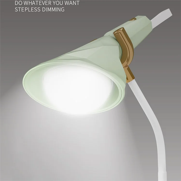 GIVELONG Diamonds Shape Night Light Button Control Portable Desktop Lamp with Strap - Vert