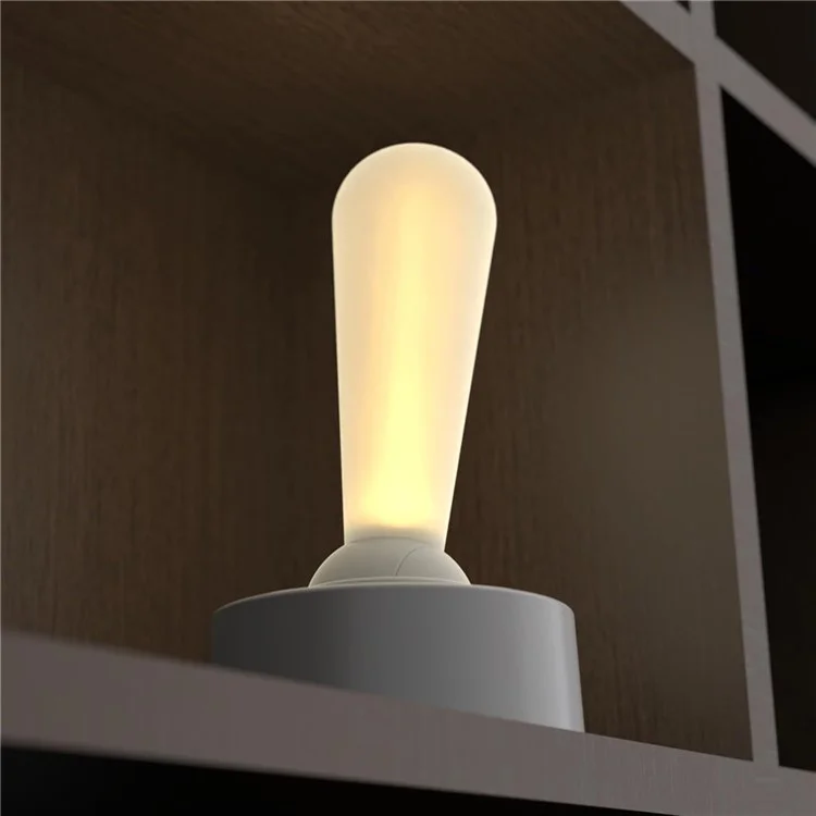 Simple Toggle Lever Switch Small Night Light Creative Corridor Desktop Bedside Lamp - Grey