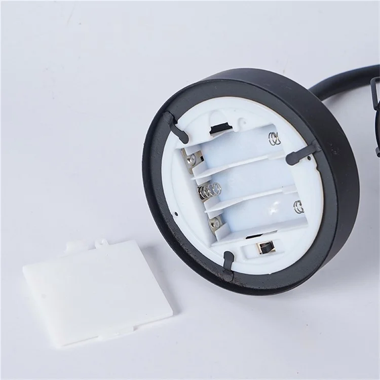 Lâmpada de Arte de Ferro com Formato de Gota d'Água Luz Quente Decoração Doméstica Enfeite Luz Noturna para Cabeceira - Gota d'Água / Preto