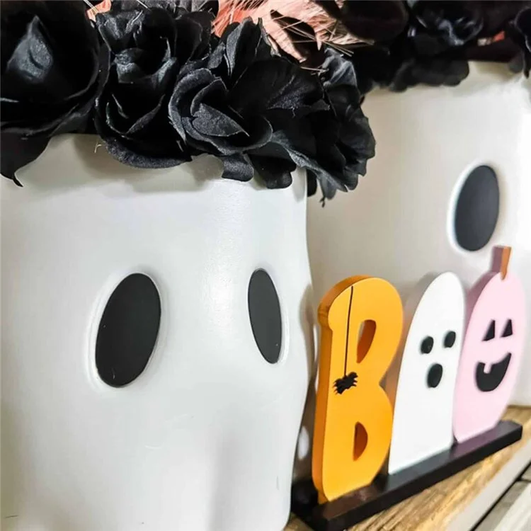 20 cm Creative Spooky Halloween Ghost Eimer Decor Vase Pflanzer Für Home Office