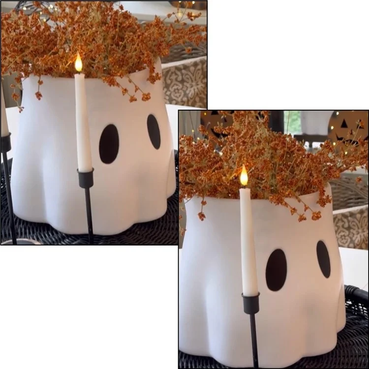 20 cm Creative Spooky Halloween Ghost Eimer Decor Vase Pflanzer Für Home Office