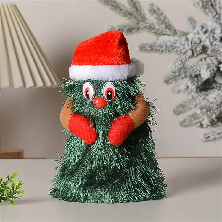 Dancing de Navidad Swinging Música Giratoria Electric Electric Para Juguetes Para Niños Ornamentos de Regalo de Navidad M