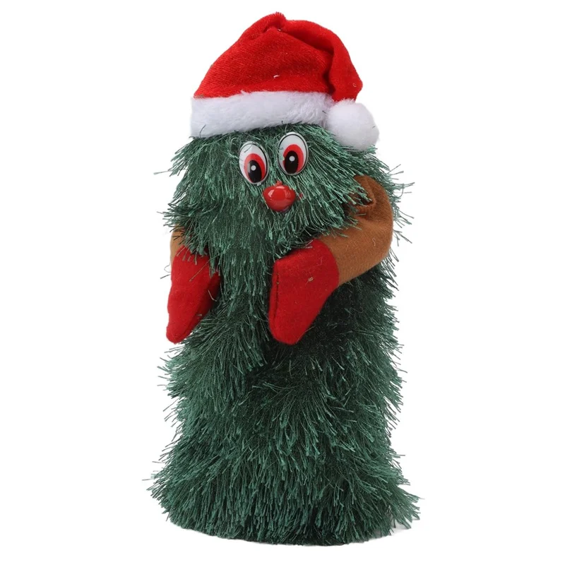 Arbre de Noël dansant à rotation musicale électrique pour enfants Jouet cadeau de Noël Ornements L