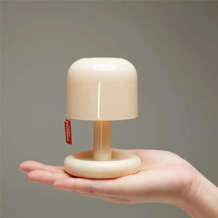 QV-10 Mini Rechargeable PC LED Table Lamp Smart Sensor Bedside Sunset Night Light for Bedroom