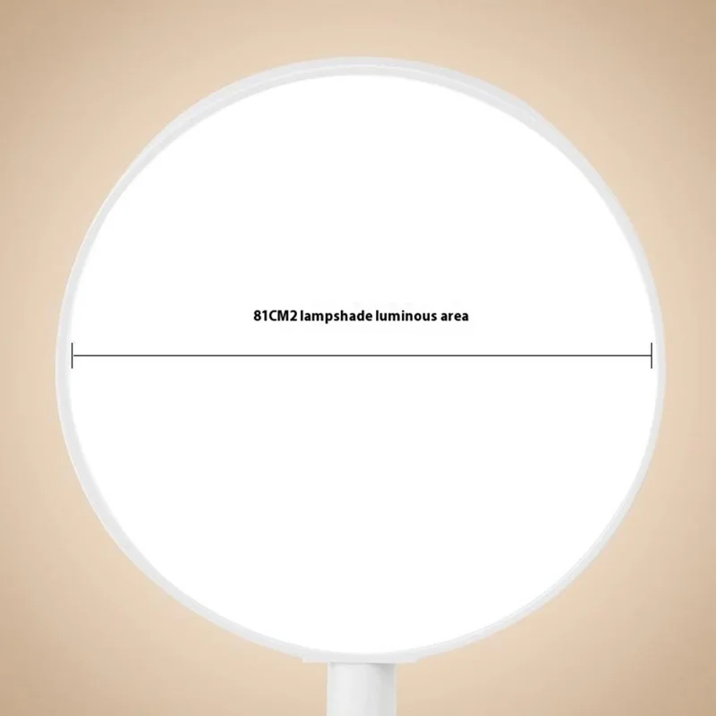 Plug-In Powered Clip Base LED Reading Light 3-Gear Brightness Home Dormitory Table Lamp