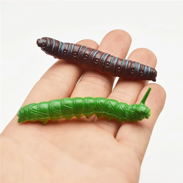 12pcs Halloween Caterpillar Hair Clips 3d Bug be Hair Party Accesorios Para el Cabello Fun