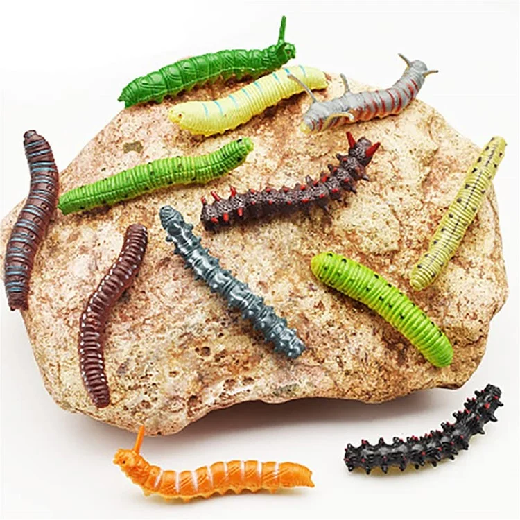 12pcs Halloween Caterpillar Hair Clips 3d Bug be Hair Party Accesorios Para el Cabello Fun