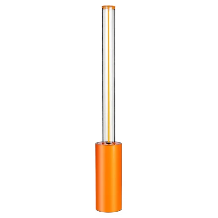 Lampada da comodino a stick dimmerabile da 30 cm, ricaricabile, con controllo touch moderno - Arancione