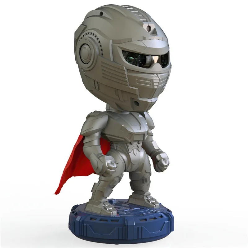 Robot Nebula Projection Light Mecha Warrior Desktop Ornament Atmosphere Night Light
