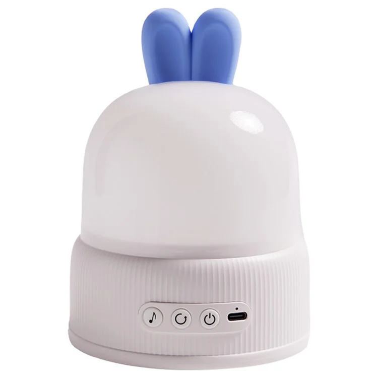Rabbit Projection Lamp Bedroom Night Light USB Powered (CE RoHS Certified) - Blue