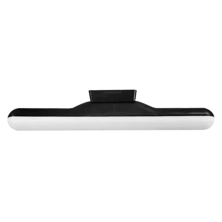 Barra de luz LED magnética com regulagem de toque, proteção ocular, recarregável, lâmpada de leitura para estudantes - Preta
