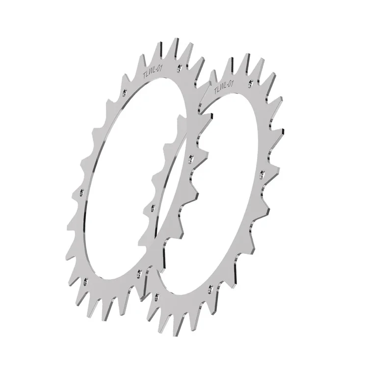 TLWL-01 Lot de 2 Piques de 205 mm pour Tondeuse Robot Worx Landroid S / M Piques de Roue en SPCC