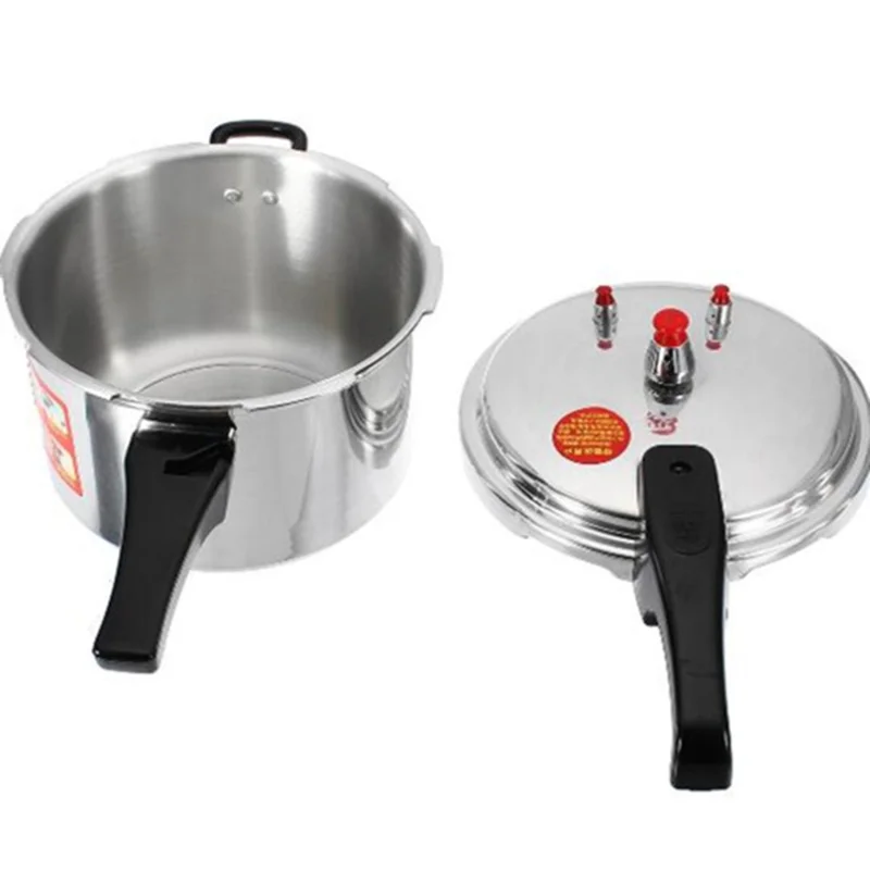22cm Aluminum Alloy Pressure Cooker Home Use Explosion-Proof Cookware for Gas Stove